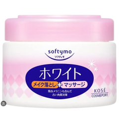 Kose softymo cosmeport white makeup remover cold cream
