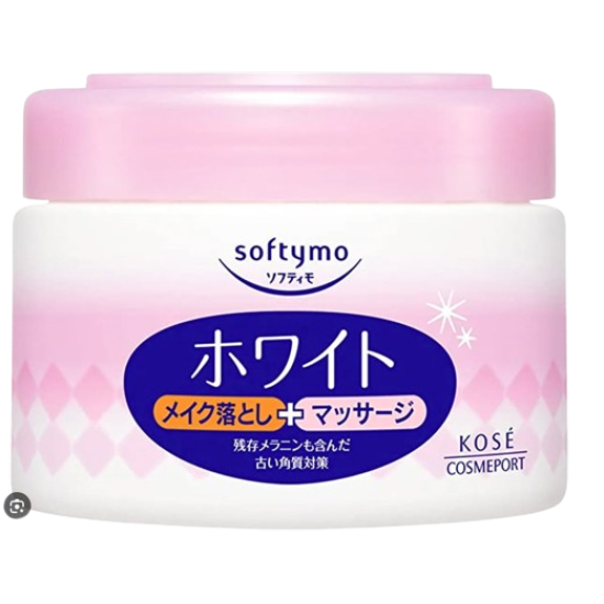 Kose softymo cosmeport white makeup remover cold cream