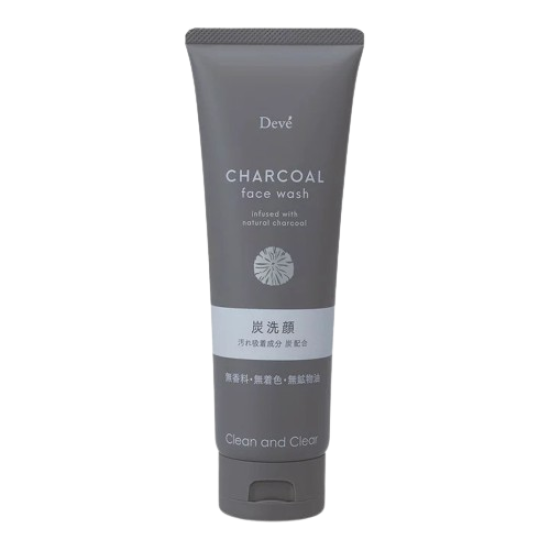 KUMANO COSME - Deve Charcoal Facial Cleansing Foam Facewash
