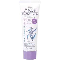 Reiihaku Hatomugi Tone Up UV Milky Gel Lavender SPF50+ PA++++
