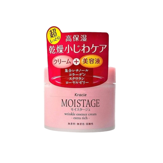 Kracie Moistage Wrinkle Essence Cream Extra Rich (Moisturizer)