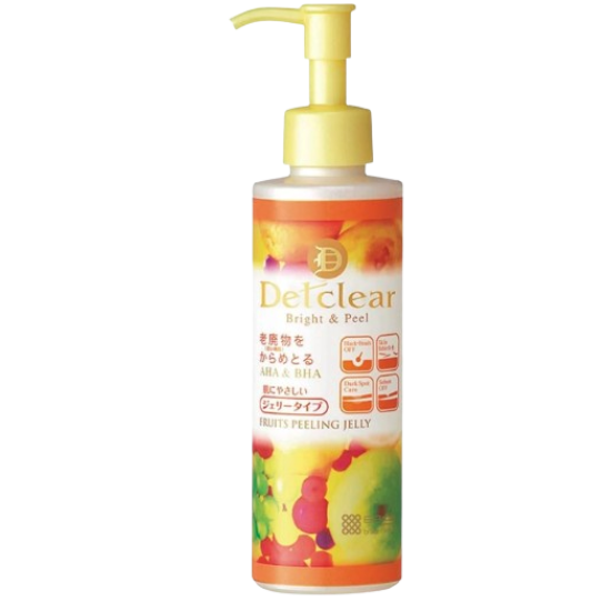 Meishoku Detclear Bright & Peel Fruits Peeling Jelly (Mix Fruits Exfoliator)