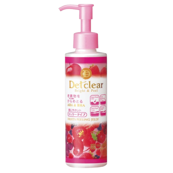 Meishoku Detclear Bright & Peel Fruits Peeling Jelly (Mix Berry Exfoliator)
