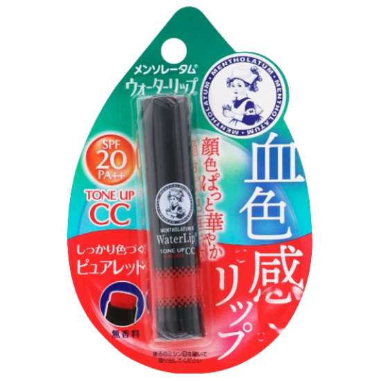 Rohto Mentholatum Water Lip Tone up CC SPF20  PA++ (Pure Red)