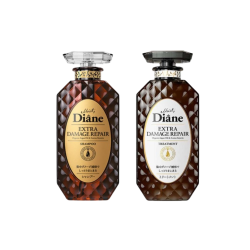 Moist Diane Extra Damage Repair Shampoo & Treatment Set (450 ml each)