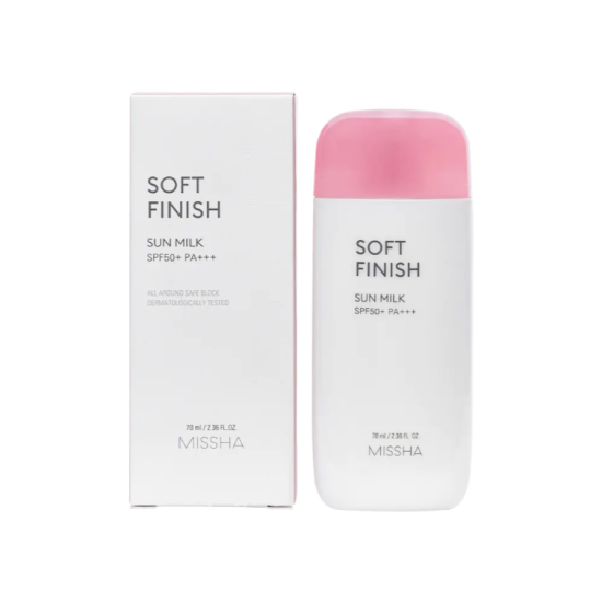 Missha Soft Finish Sun Milk SPF50+ PA+++ 70ml