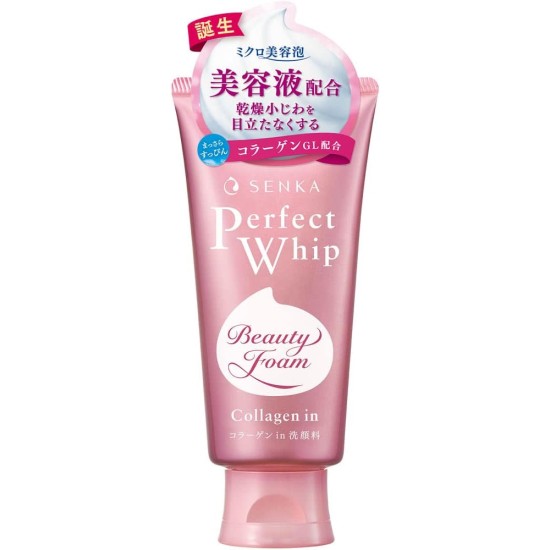 Shiseido Senka Perfect Whip Collagen Facewash