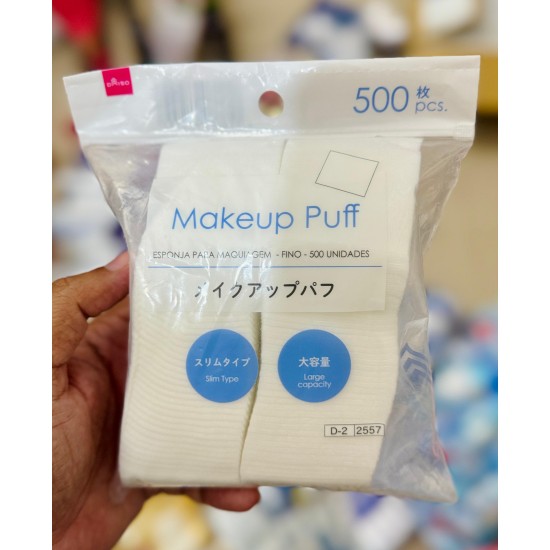 Daiso Makeup Puff - 500 pc (slim type)