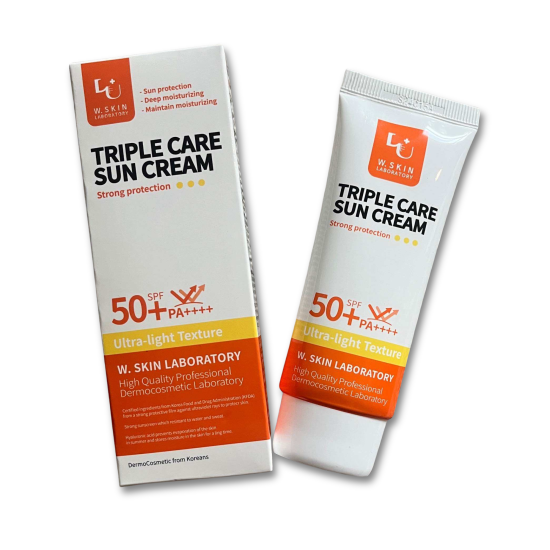 W. Skin Laboratory Triple Care Sunscreen SPF50+ PA++++, 60ml